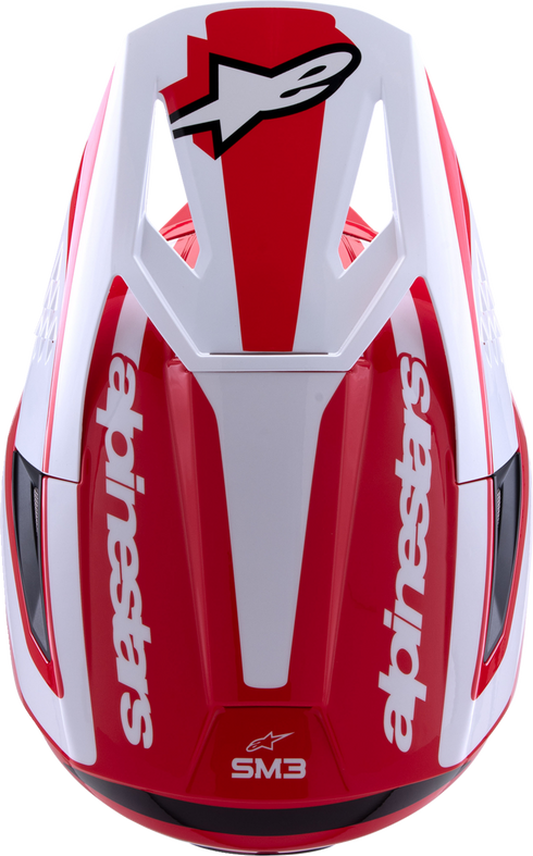 ALPINESTARS SM3 Helmet - Heat - Gloss Red/White/Black - Large 8301026-3126-L