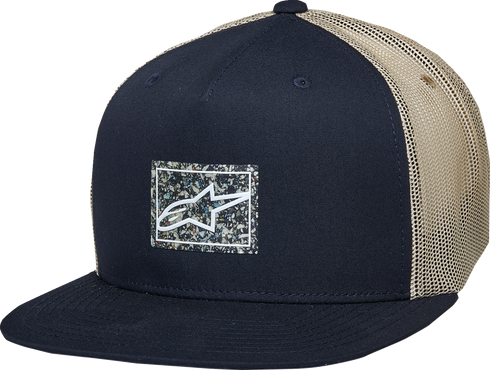 ALPINESTARS ALPINESTARS Mackinic Trucker Hat - Navy/Khaki - One Size 1215-81350-706-OS - 2501-4338