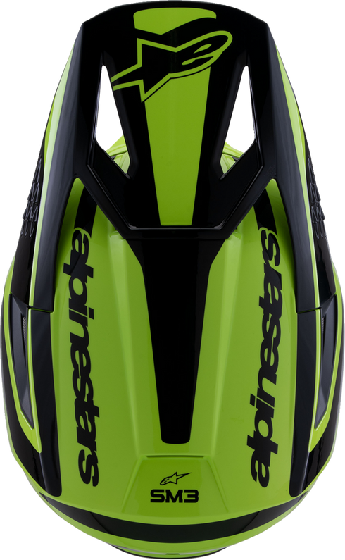 ALPINESTARS SM3 Helmet - Heat - Gloss Yellow Fluo/Black - XL 8301026-5011-XL