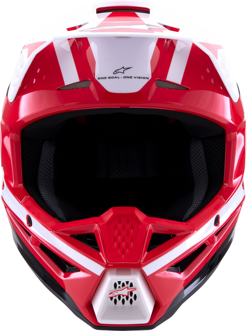 ALPINESTARS SM3 Helmet - Heat - Gloss Red/White/Black - XL 8301026-3126-XL