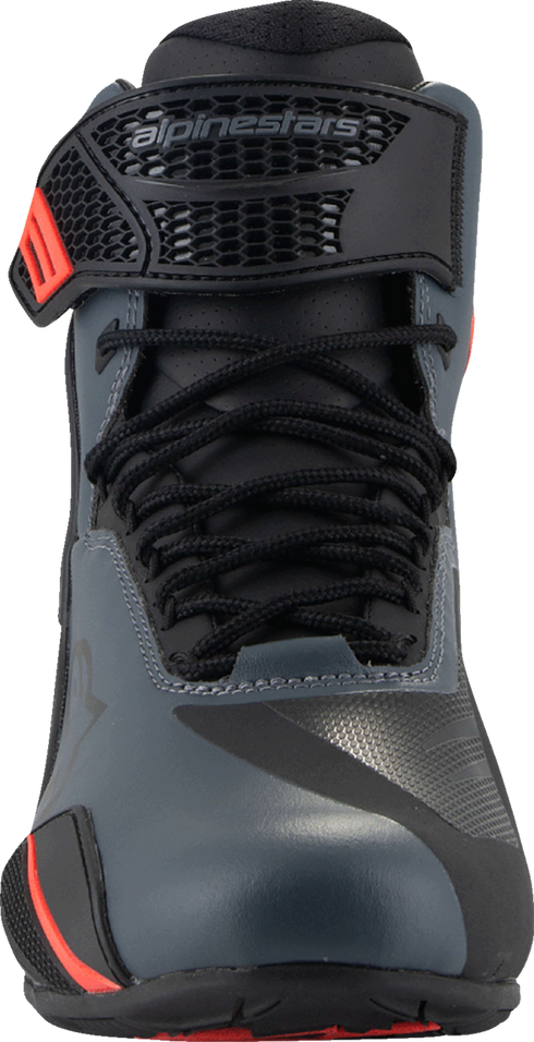 ALPINESTARS Faster-4 Shoes - Black/Gray/Red - US 7.5 2510425-1130-75