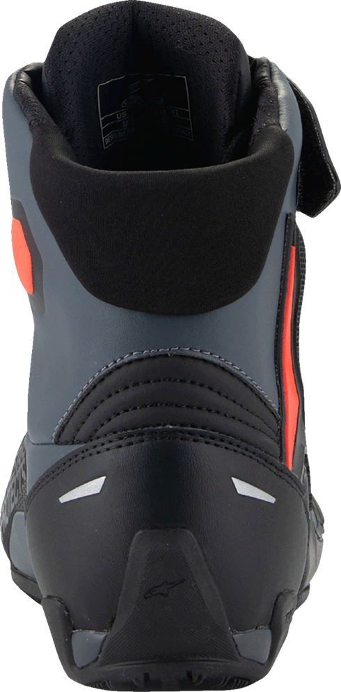 ALPINESTARS Faster-4 Shoes - Black/Gray/Red - US 7.5 2510425-1130-75