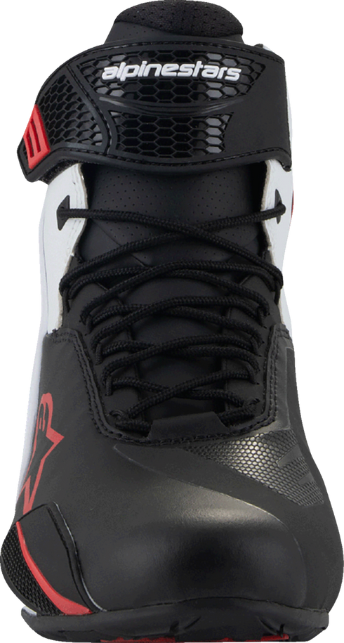 ALPINESTARS Faster-4 Shoes - Black/White/Red - US 10 2510425-123-10