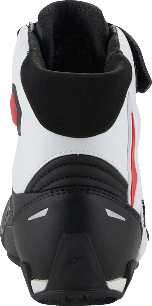 ALPINESTARS Faster-4 Shoes - Black/White/Red - US 11 2510425-123-11