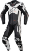 ALPINESTARS GP Plus v4 Sprint 1-Piece Leather Suit - Black/Red Fluo/White - US 52 / EU 62 3150225-1231-62