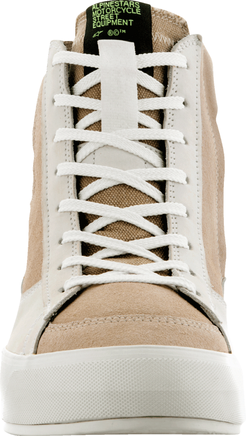 ALPINESTARS Stella Stated Podium Shoes - White/Brown - US 9 / EU 41 2540224-2008-9