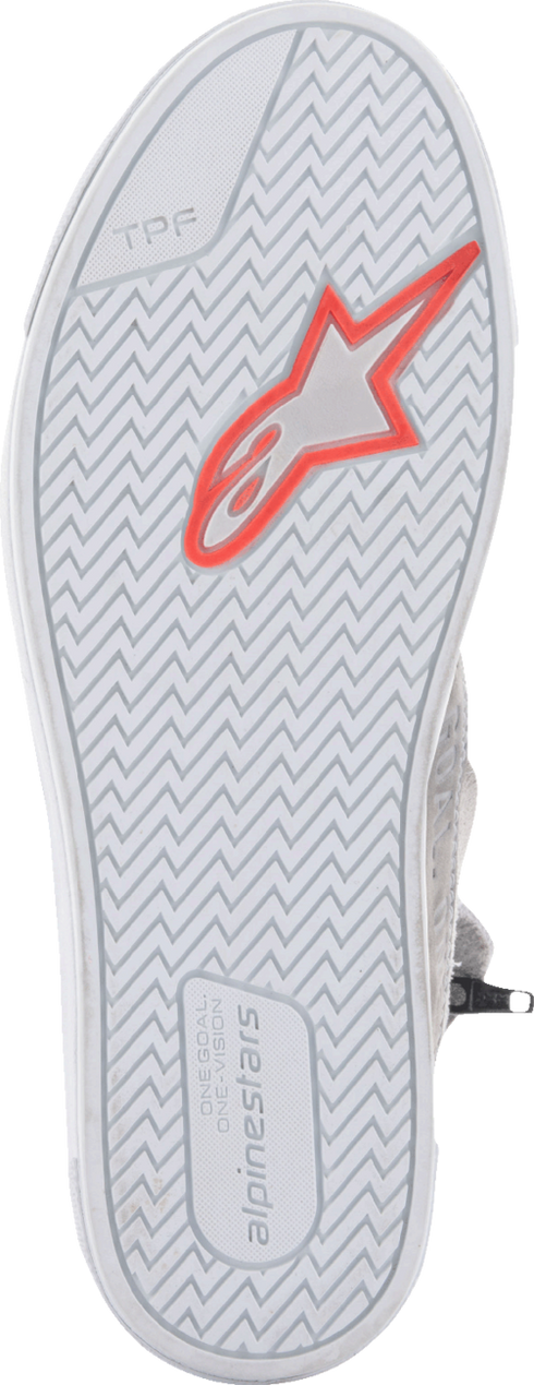 ALPINESTARS Stated Shoes - Gray/Red/White - US 8 / EU 40.5 2540124-9251-8