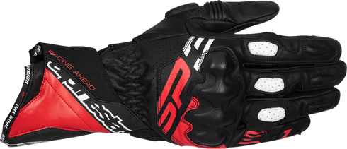 ALPINESTARS SP-3 Gloves - Black/Bright Red/White - 3XL 3550925-1342-3X
