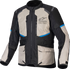 ALPINESTARS Andes Air Drystar? Jacket - Black/Laurel Gray/Bright Blue - Large 3207924-1479-L