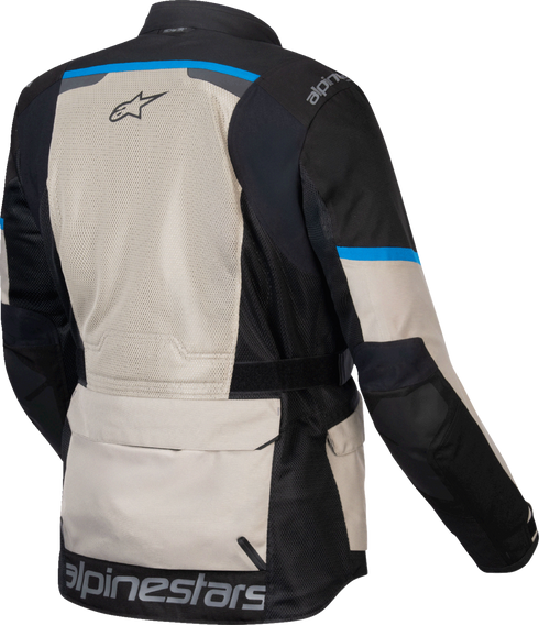 ALPINESTARS Andes Air Drystar? Jacket - Black/Laurel Gray/Bright Blue - Large 3207924-1479-L