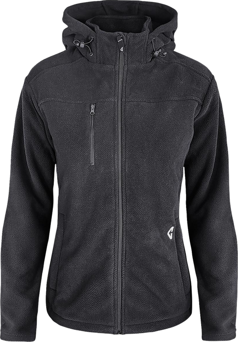 GERBING HEATED CLOTHING Women's 7V Thermite Fleece Heated Jacket 2.0 - Gray - XL GER-TFJKT-7V-W-G-XL