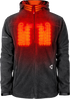 GERBING HEATED CLOTHING 7V Thermite Fleece Heated Jacket 2.0 - Gray - Medium GER-TFJKT-7V-M-G-M