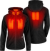 GERBING HEATED CLOTHING Women's 7V Thermite Fleece Heated Jacket 2.0 - Black - Large GER-TFJKT-7V-W-B-L
