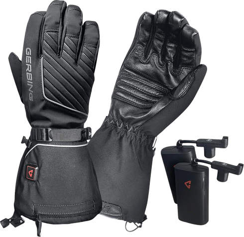 GERBING HEATED CLOTHING Women's 7 V Atlas Ultra-Flex Battery Heated Gloves - Black - XS GER-AFGV-7V-W-XS