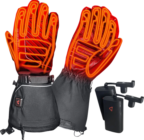 GERBING HEATED CLOTHING Women's 7 V Atlas Ultra-Flex Battery Heated Gloves - Black - XL GER-AFGV-7V-W-XL