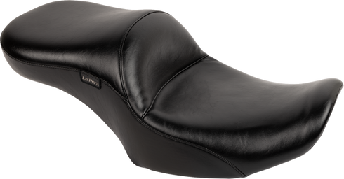 LE PERA Maverick Seat - without Backrest - Smooth - Black - Black - FLH/FLT '23-'25 LV-957S