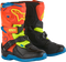 ALPINESTARS Kids Tech 3S Boots - Fluorescent Orange/Fluorescent Yellow/Blue - US 13 / EU 32 2014524-4755-13