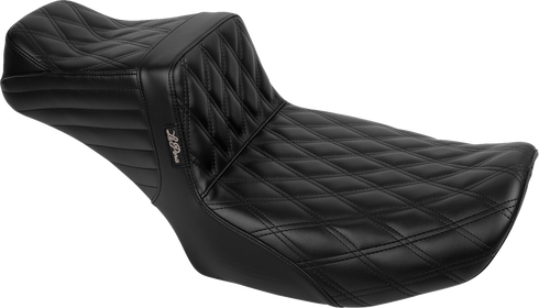 LE PERA Tailwhip Daddy Long Legs Seat - Double Diamond - FLH/FLT '23-'25 LV-587DLDD