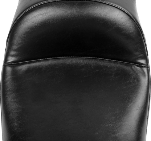 LE PERA Maverick Seat - without Backrest - Smooth - Black - Black - FLH/FLT '23-'25 LV-957S