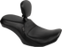 LE PERA Outcast Seat - With Backrest - Plain - FLH/FLT '23-'25 LV-997BR