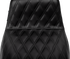 LE PERA Kickflip Seat - Double Diamond Stitch - FLH/FLT '23-'25 LV-597DD