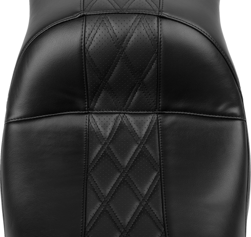 LE PERA Maverick Seat - without Backrest - Hot Rod HR2 - Black - FLH/FLT '23-'25 LV-957HR2
