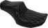 LE PERA Tailwhip Seat - Bright Gray Double Diamond Stitch - FLH/FLT '23-'25 LV-587DD-GY01