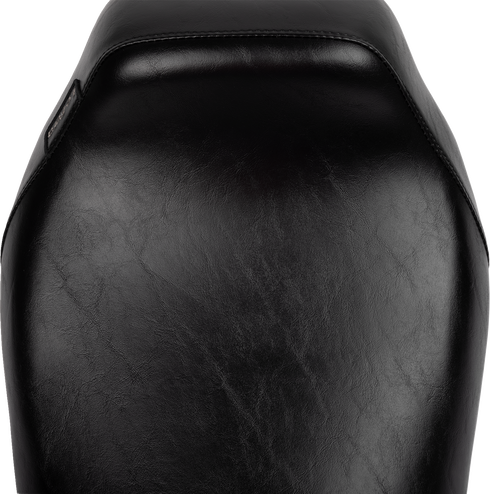 LE PERA Bare Bones Solo Seat - Smooth - Black - FLH/FLT '23-'25 LV-005