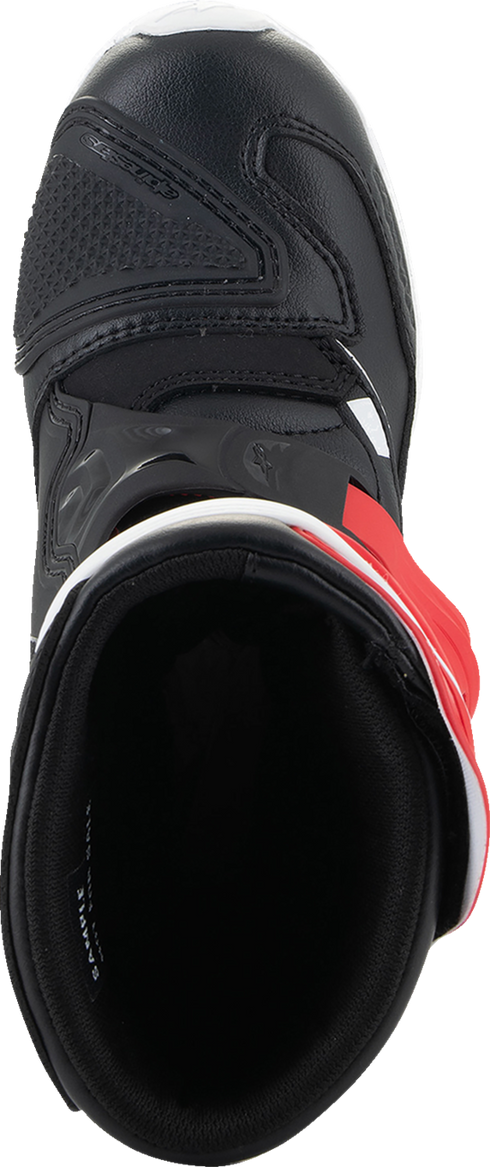 ALPINESTARS Kids Tech 3S Boots - Red/Black/White - US 1 / EU 33 2014524-2030-1