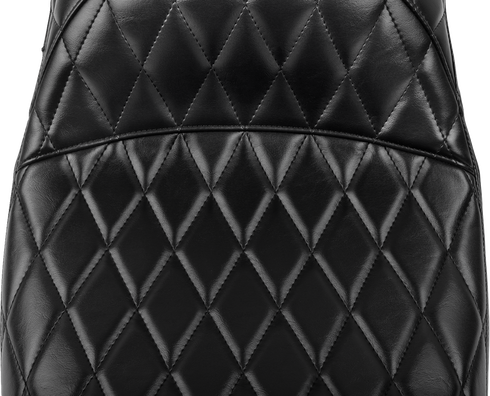 LE PERA Maverick Daddy Long Legs Seat - Without Backrest - Diamond Stitched - FLH/FLT '23-'25 LV-957DLDM