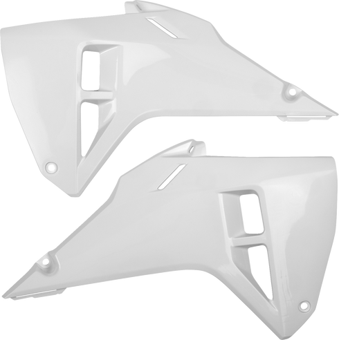 ACERBIS Radiator Louvers - White - CRF 250R/450R 2986000002