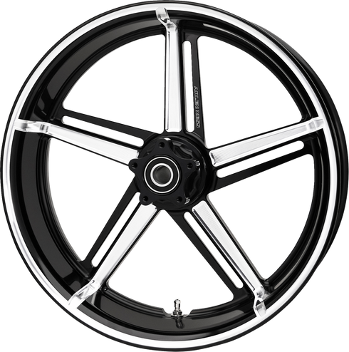 ARLEN NESS Wheel - Factory 24 - Front/Rear - Black/Contrast Cut - 18x5.5 71-420
