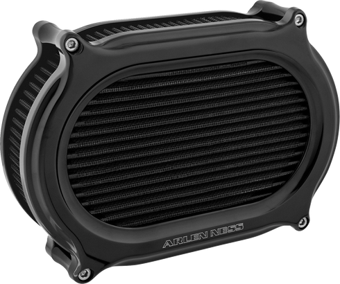 ARLEN NESS Stage 2 Oval Air Cleaner Kit - All Black 600-194