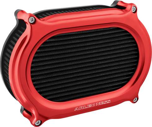 ARLEN NESS Stage 2 Oval Air Cleaner Kit - Red 600-198