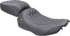 MUSTANG Wide Tripper™ Seat - Solo - Black Stitching - FLT/FLH '23-'25 89503