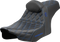 SADDLEMEN Pro Series SDC Performance Seat - Blue Stitching - w/ Backrest - FLT/FLH '23-'25 SC82307DB1
