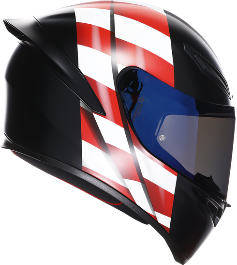 AGV K1 S Helmet - US Flag - Red/White/Blue - XS 2118394003-068-XS