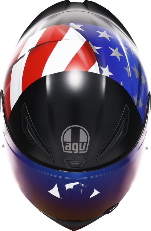 AGV K1 S Helmet - US Flag - Red/White/Blue - Large 2118394003-068-L
