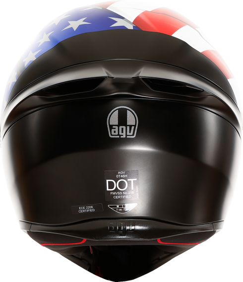 AGV K1 S Helmet - US Flag - Red/White/Blue - 2XL 2118394003-068-XXL