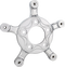 ARLEN NESS Spider Rotor Adaptor - Chrome 300-081