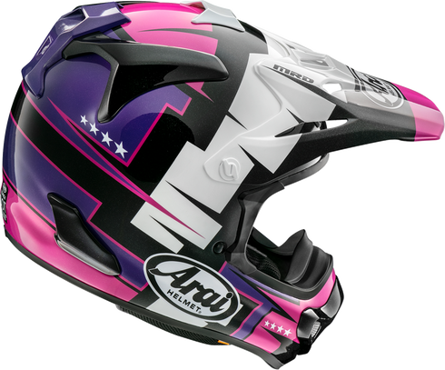ARAI HELMETS VX-Pro4 Helmet - Battle - Purple - Small 0110-9377