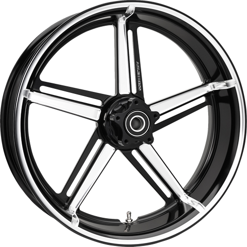 ARLEN NESS Wheel - Factory 24 - Front/Rear - Black/Contrast Cut - 19x3.25 71-421