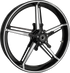 ARLEN NESS Wheel with Hub/Adapter - Factory 24 - Front - Black/Contrast Cut - 21x3.5 91-654