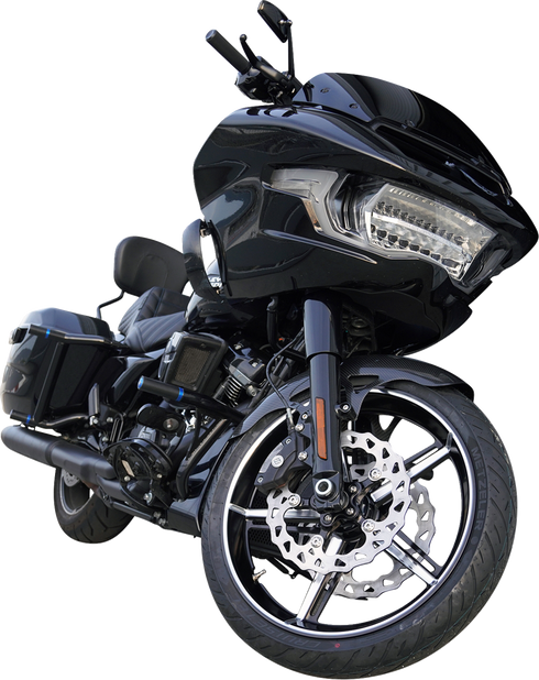 ARLEN NESS Wheel with Hub/Adapter - Factory 24 - Front - Black/Contrast Cut - 21x3.5 91-654
