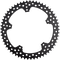 ARLEN NESS Rear Sprocket - Jagged - 57 Tooth - Black - FLT/FLH 300-204