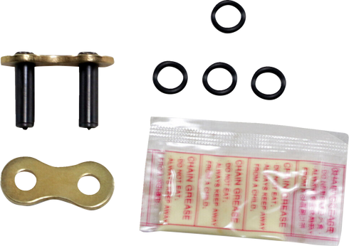 DID 428 VX - Connecting Link - Clip - Gold and Black FJ428VXG