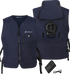 GERBING HEATED CLOTHING 5V Touch Button Circulatory Cooling Vest - Blue GER-CV-5V-N-OS