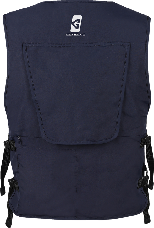 GERBING HEATED CLOTHING 5V Touch Button Circulatory Cooling Vest - Blue GER-CV-5V-N-OS