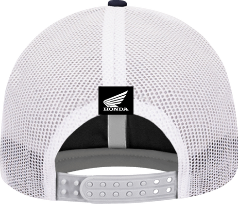 HONDA APPAREL Honda Wing Trucker Hat - Black/White LEM25-H48
