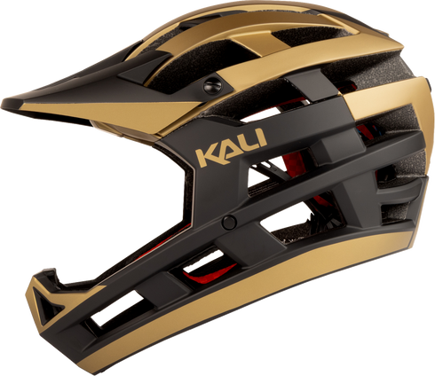 KALI Invader 2.0 Helmet - Golden - Matte Black/Gold - L-2XL 0221825217